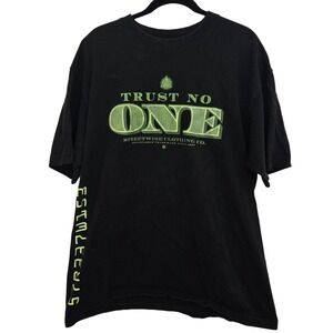 Streetwise Clothing Co Trust No‎ One Graphic T Shirt XL Black Thrash Los Angeles
